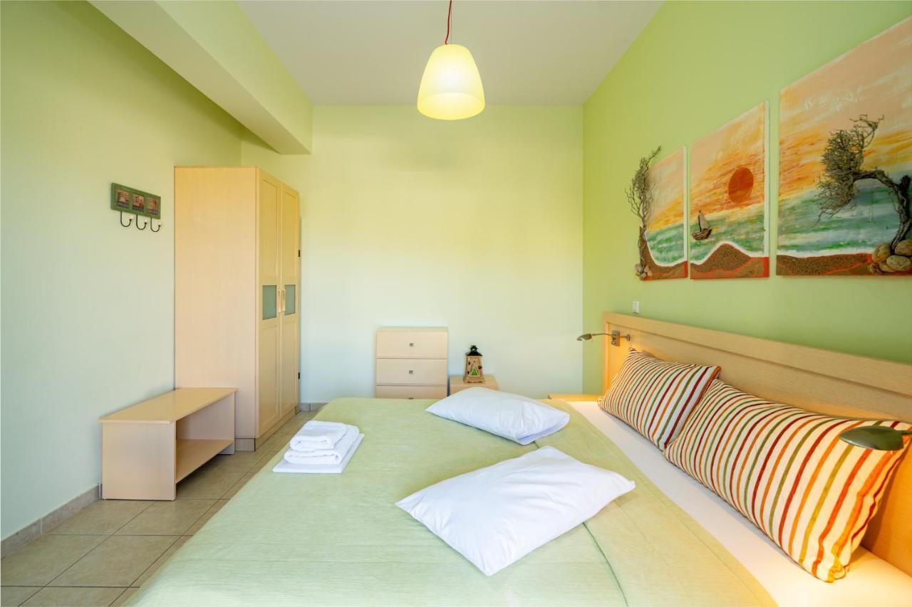 Georgia'S Apartments Kouremenos Beach Anevato Exteriör bild