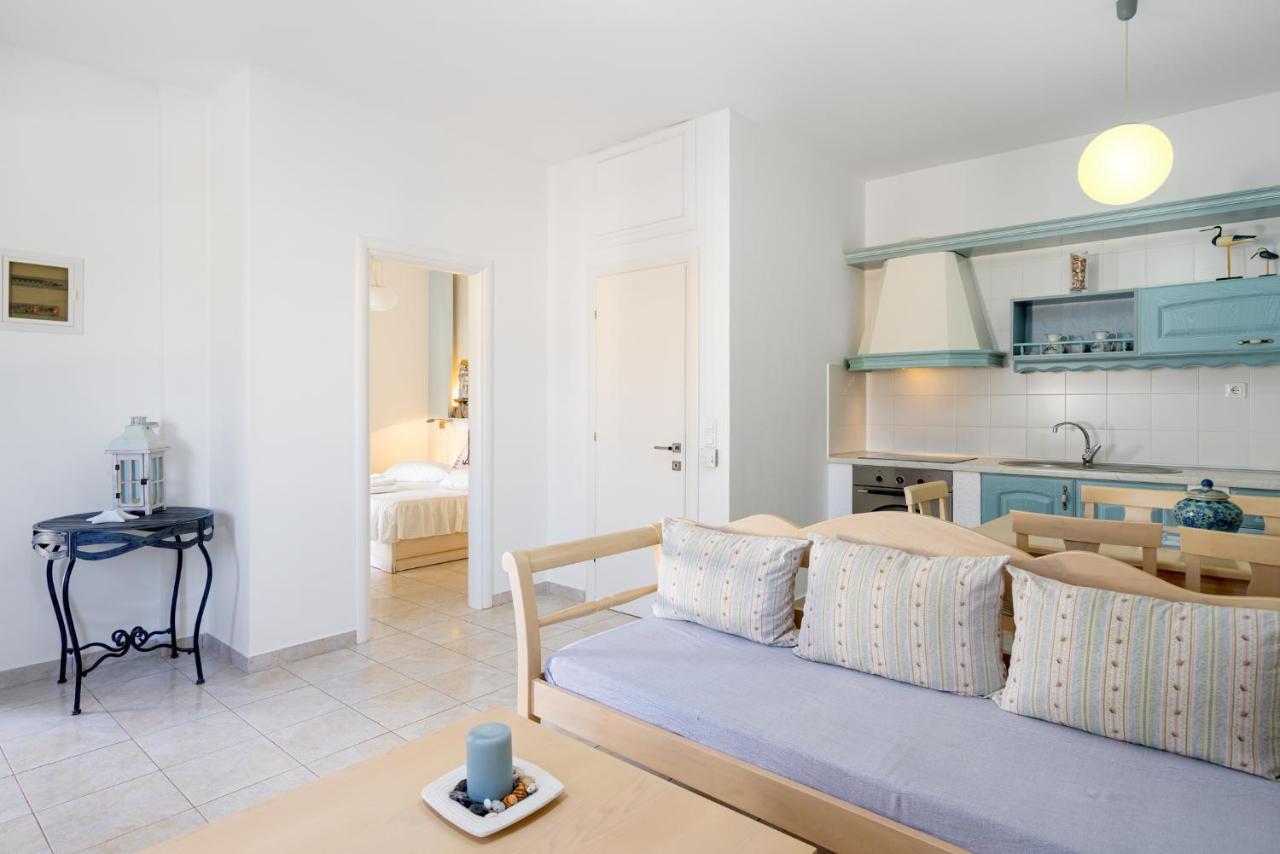 Georgia'S Apartments Kouremenos Beach Anevato Exteriör bild